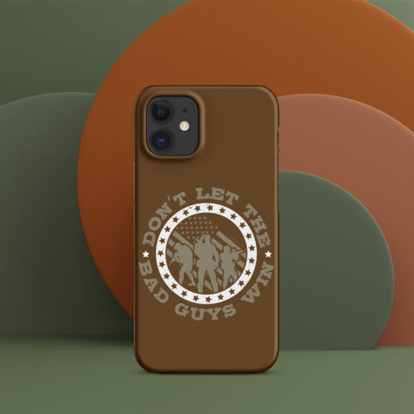 Snap case for iPhone® Don't Let The Bad Guys win - Image 13