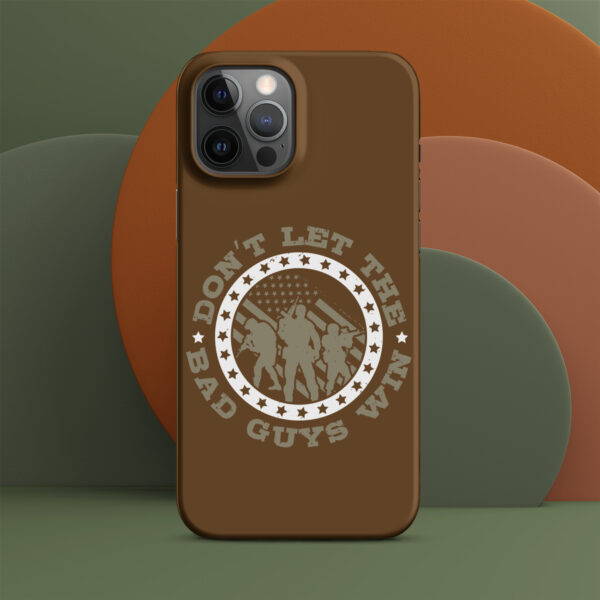 Snap case for iPhone® Don't Let The Bad Guys win - Image 10